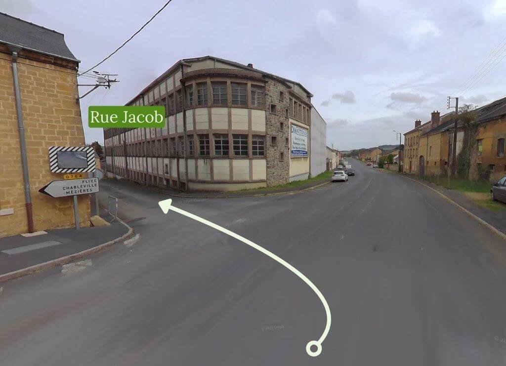 Accès harmonie pieds en venant de charleville - Audrey Blanchong