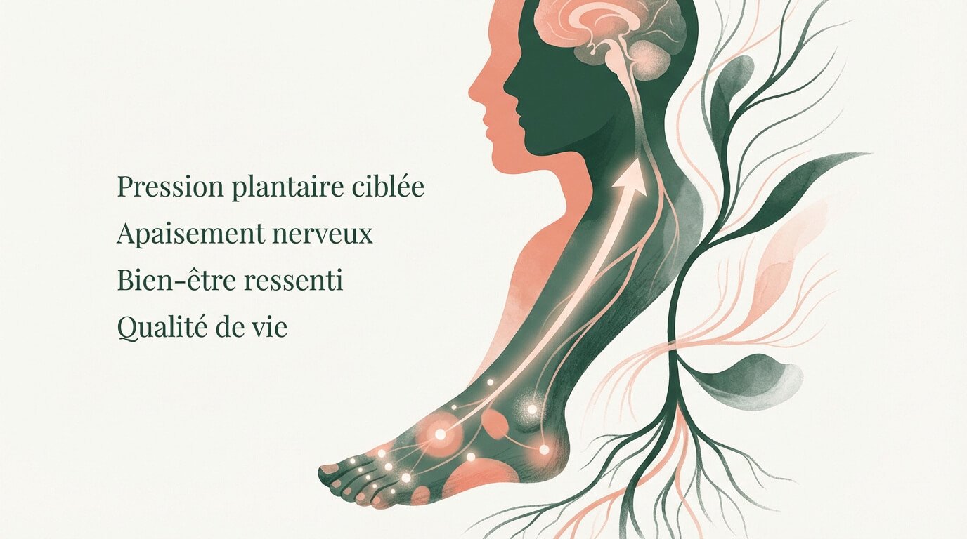 Séance de réflexologie plantaire pour soulager les symptômes de la sclérose en plaques