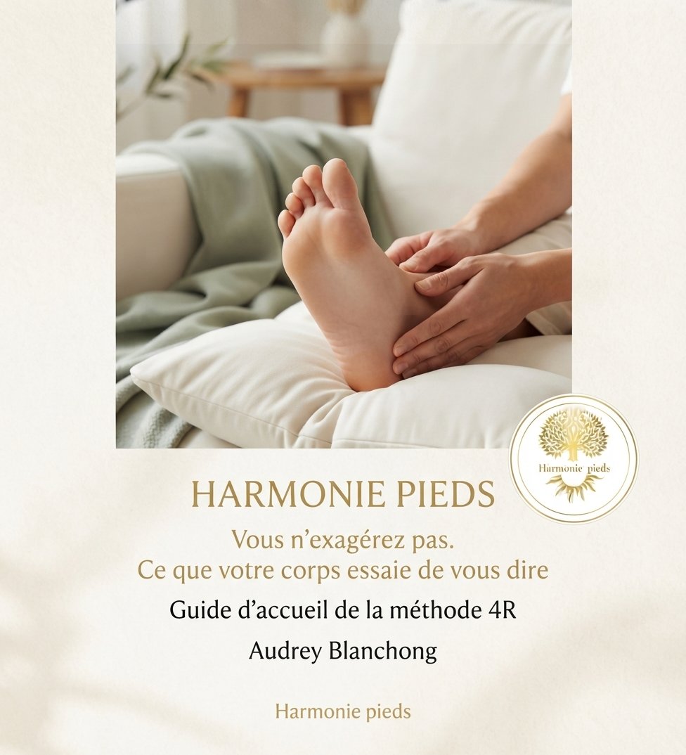 Couverture de l'ebook "vous n'exagerez pas" de audrey blanchong - harmonie pieds
